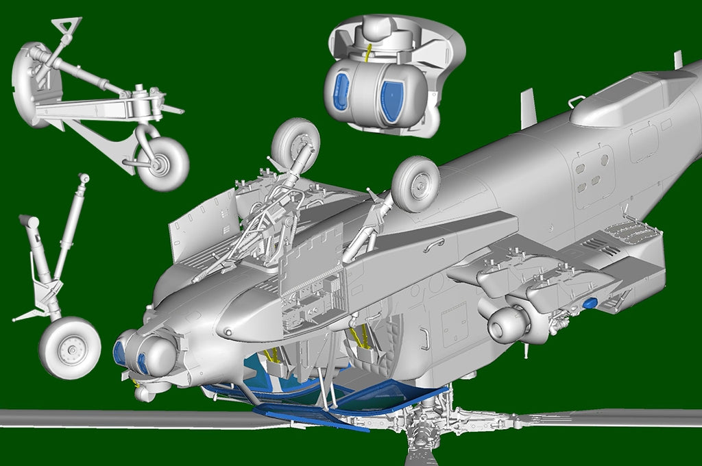 Trumpeter 05838 AH-64A Apache 1/48 – Bild 12