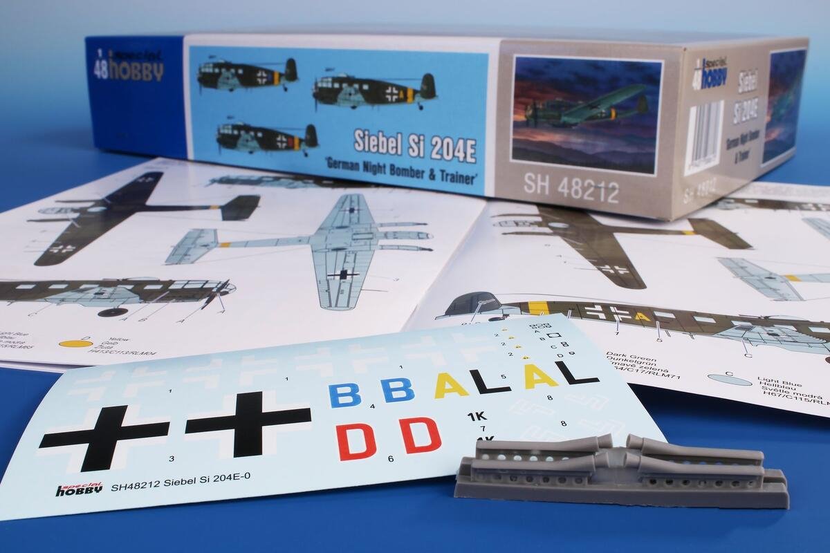 Special Hobby 48212 Siebel Si 204E ‘German Night Bomber &amp;amp; Trainer’ 1/48 – zdjęcie 2