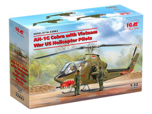 ICM 32062 AH-1G Cobra with Vietnam War US Helicopter Pilots 1/32 – Bild 2