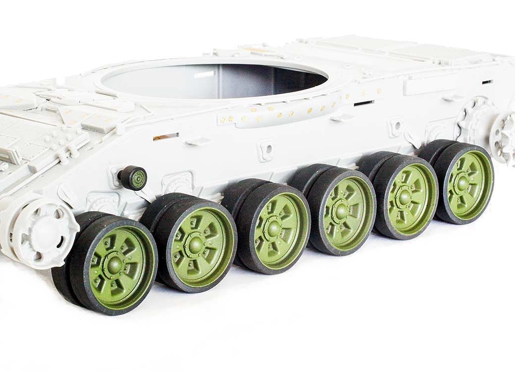 QuickWheel QW-140 T-90 - Trumpeter 1/35 – immagine 4