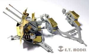 Maquette ET E35-027 Canon antiaérien allemand FLAK 38 de 2 cm de la Seconde Guerre mondiale (pour TRUMPETER 02309) (1/35)  – image 7