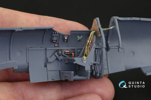 Quinta Studio QD48189 Spitfire Mk.V 3D-Printed &amp;amp; colored Interior on decal paper (for Eduard kit) 1/48 – image 2
