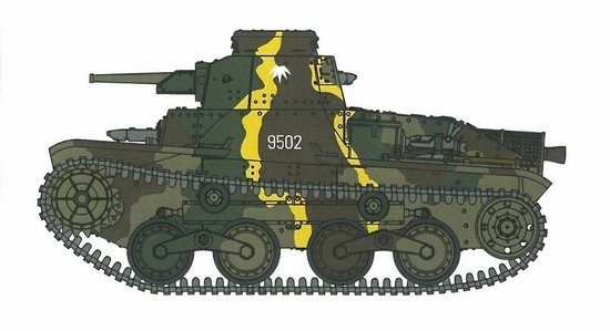 Dragon 7394 IJA Type 95 Ha-G 333, Light Tank 1/72 – immagine 5
