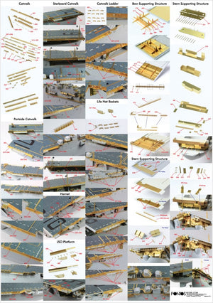 Pontos 35006F1 USS CV-9 Essex 1943 Detail Up Set 1/350 – immagine 5