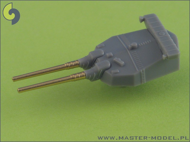 Master SM-700-009 IJN 36cm/45 (14in) Vickers and 41st Year Types barrels (8pcs) - Kongo, Fuso and Ise classes – Bild 3
