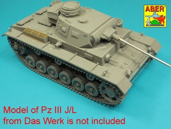 Aber 16L-22 German barrel 50mm KwK 39 L/60 forPz.Kpfw.IIIAusf.J (late), L, M 1/16 – Bild 10