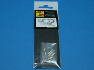 Aber 350L-42 Set of barrels 203mm x 8; 127mm x 12 for Japan Navy Saratoga, Lexington 1/350 – Bild 4