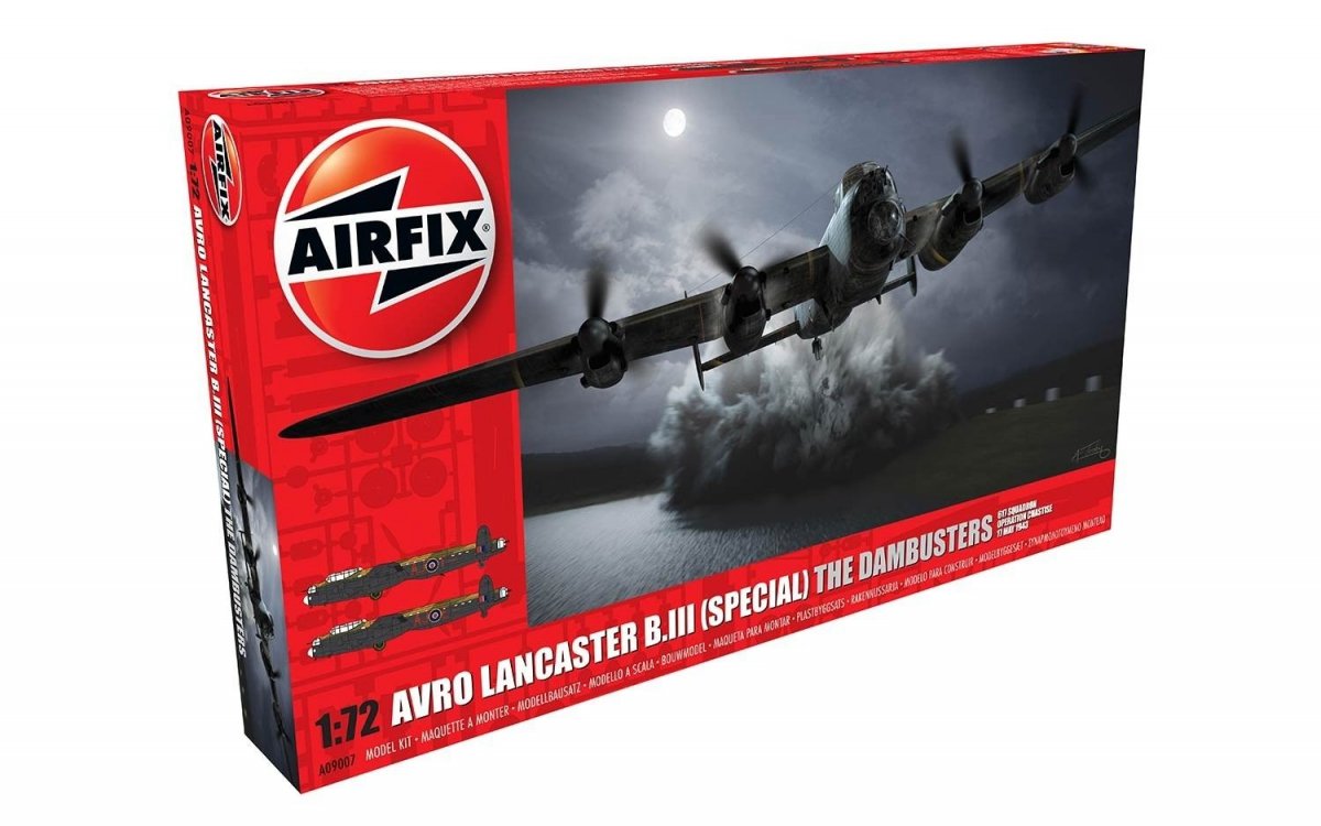 Airfix 09007 Avro Lancaster B.III &amp;#39;Dambusters&amp;#39; (Anniversary Edition) 1/72