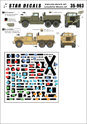 Star Decals 35-963 M19 Diamond Tank transporter #1 1/35 – imagen 2