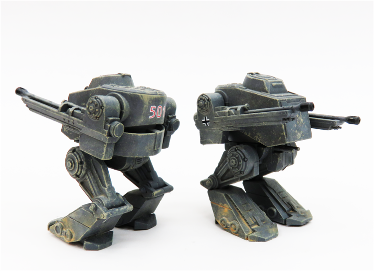 Modelcollect UA72195 Fist of War German WWII Blf-100A light fighting Mech 1/72 – immagine 6