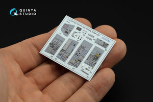 Quinta Studio QD+48054 Tornado IDS German 3D-Printed &amp;amp; coloured Interior on decal paper (Revell) (with 3D-printed resin parts) 1/48 – zdjęcie 9