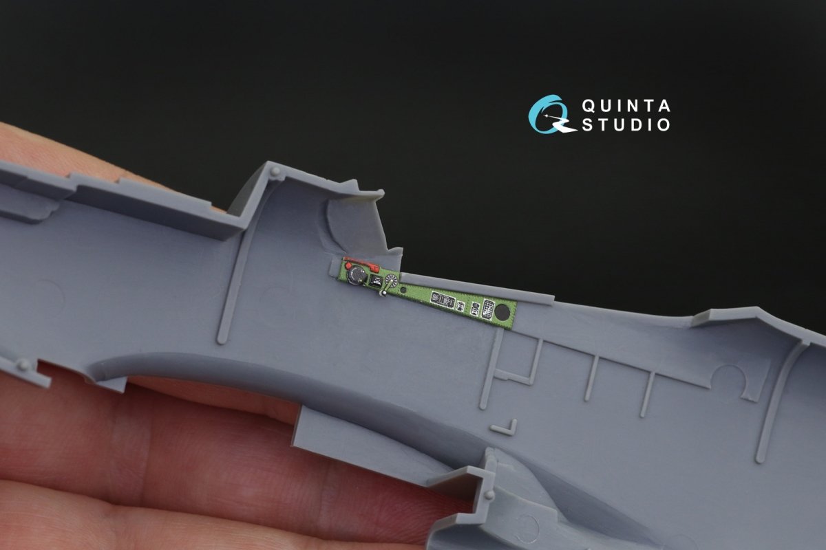 Quinta Studio QDS-48253 P-51D 3D-Printed &amp;amp; coloured Interior on decal paper ( Tamiya ) (small version) 1/48 – imagen 4