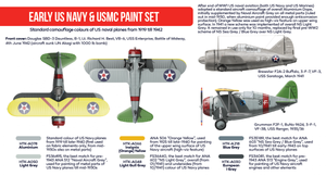 Hataka Hobby HTK-AS53 Early US Navy &amp;amp; USMC paint set (6x17ml) – zdjęcie 2