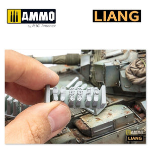 Liang 0401 3D-print Model Shoeprint Tools WWII 1/35 – zdjęcie 3