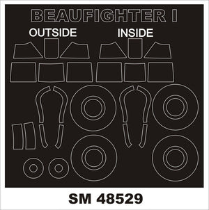 Montex SM48529 Beaufighter I 1/48