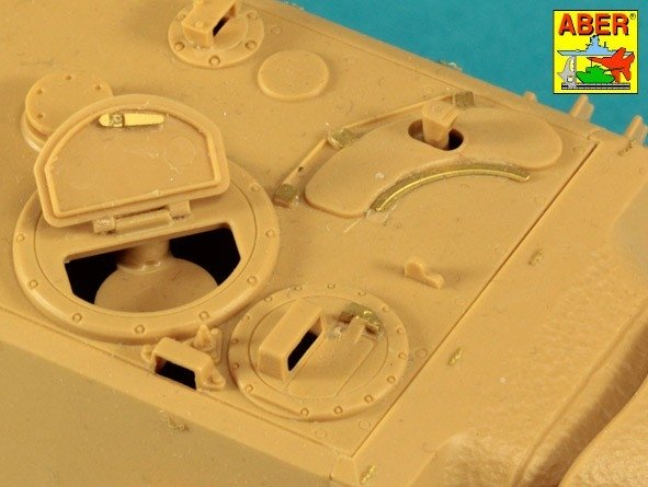 Aber 48052 Niemiecki niszczyciel czołgów Jagdtiger - Sd.Kfz. 186 / Panzerjäger Jagdtiger Sd.Kfz.186 - GERMAN TANK DESTROYER 1/48 – Bild 12
