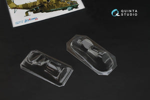 Quinta Studio QC72006 Mi-24/35 all bubble-version vacuformed clear canopy (for Zvezda kit) 1/72 – Bild 2