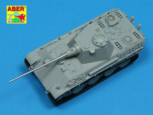 Aber 72L-38 7,5 cm KwK 44/1 L/70 lufa do czołgu Panther F / 7,5 cm KwK 44/1 L/70 german tank barrel for Panther Ausf.F 1/72 – immagine 6