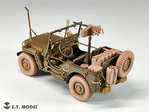 E.T. Model P35-156 U.S.Army Jeep Willys MB 1/4-ton 4x4 Truck Sagged Wheels 1/35 – immagine 6