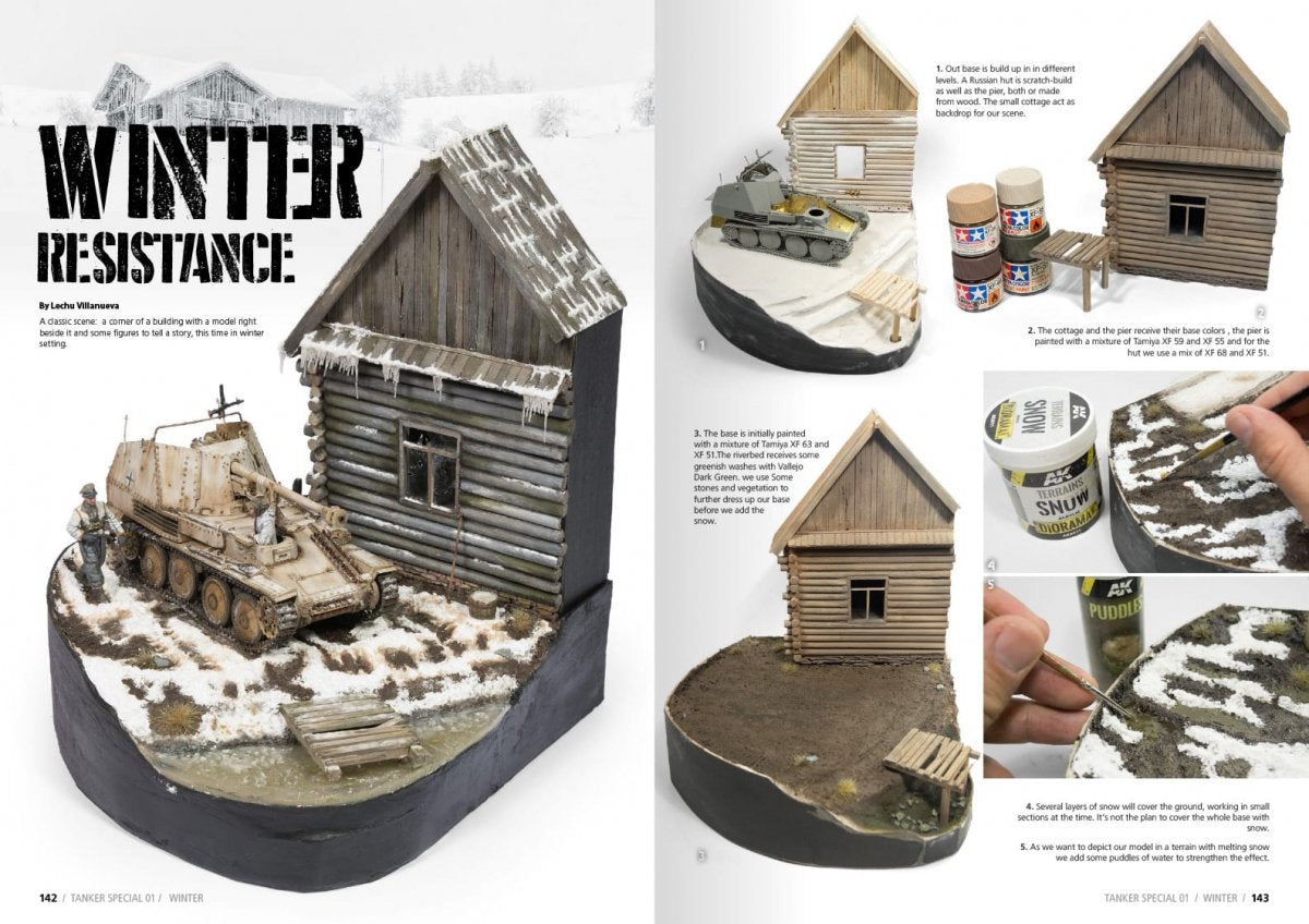 AK Interactive AK4842 TANKER TECHNIQUES MAGAZINE - SPECIAL WINTER (eng.) – image 3
