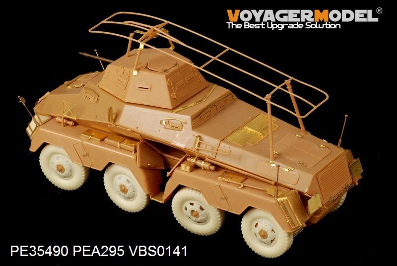 Voyager Model PE35490 WWII German Sd.Kfz.232 8 ROD early version for AFV 35232 1/35 – Bild 4