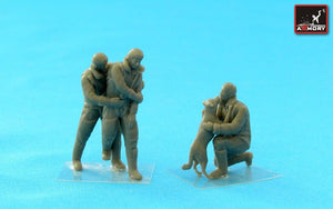 Armory Models F7224b : Maquette d&amp;#39;un membre d&amp;#39;équipage de la RAF en tenue de haute altitude pendant la Seconde Guerre mondiale – « Amis » au 1/72 – image 2