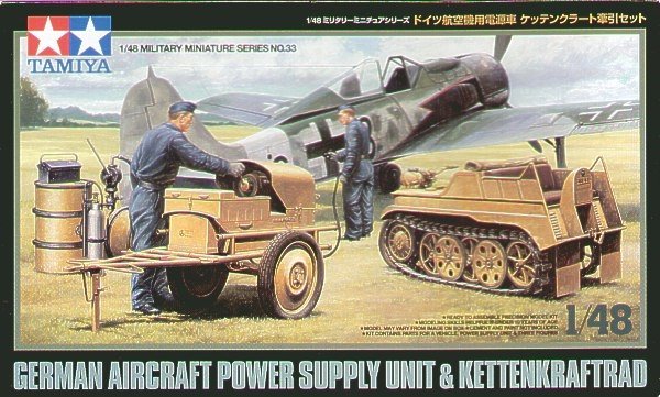 Tamiya 32533 German Aircraft Power Supply Unit 1/48