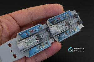 Quinta Studio QD32041 Su-30MKK 3D-Printed &amp;amp; coloured Interior on decal paper (for Trumpeter kit) 1/32 – immagine 9