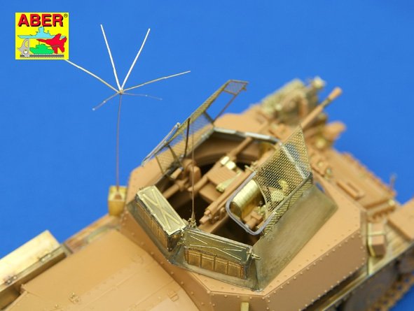 Aber R-27 German 1,4 m aerials (set of 3 pcs) 1/35 – imagen 3