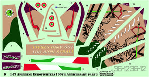 ModelMaker Decals D48143 Apennine Eurofighters Part 3 1/48 – Bild 2