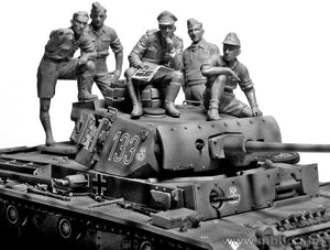 Master Box 3561 Rommel and German Tank Crew (DAK, 1941-1943) 1/35 – imagen 6