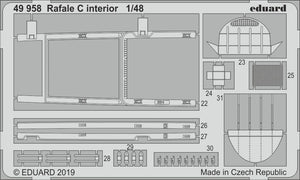 Eduard 49958 Rafale C interior 1/48 REVELL – immagine 2