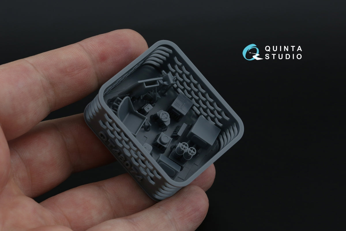 Quinta Studio QD+48556 Bristol Beaufighter TF.Mk.X 3D-Printed &amp;amp; coloured Interior on decal paper (Tamiya) (with 3D-printed resin parts) 1/48 – immagine 7