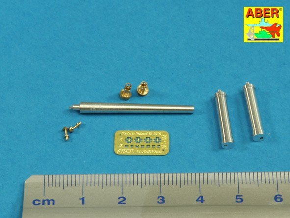 Aber 35L-198 Armament for British Vickers Medium Tank MK I OQF 3 pdr Vickers x1 pcs. 0.303 Vickers x2pcs. 1/35 – Bild 2
