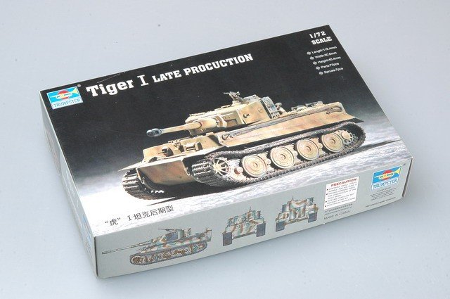 Trumpeter 07244 Tiger 1 tank (Late) 1/72 – zdjęcie 2