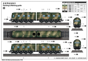Trumpeter 00225 Wehrmachtslokomotive V188 1/35 – zdjęcie 6