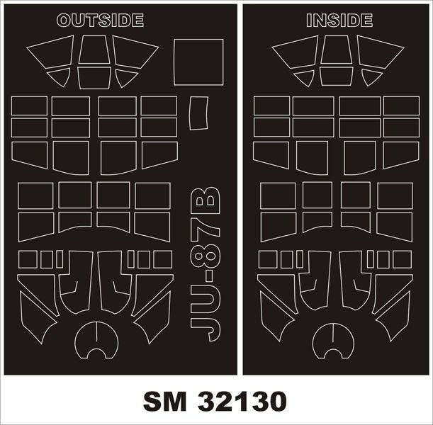 Montex SM32130 Ju 87B-2 TRUMPETER