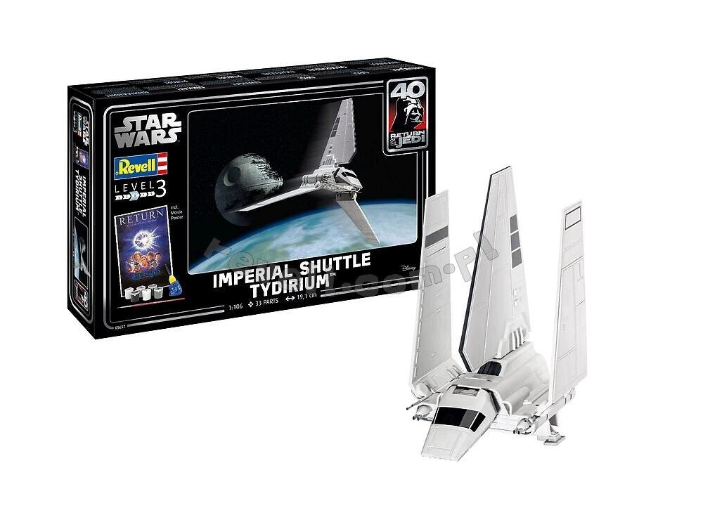 Revell 05657 Imperial Shuttle Tydirium STAR WARS SET 1/106 – imagen 2