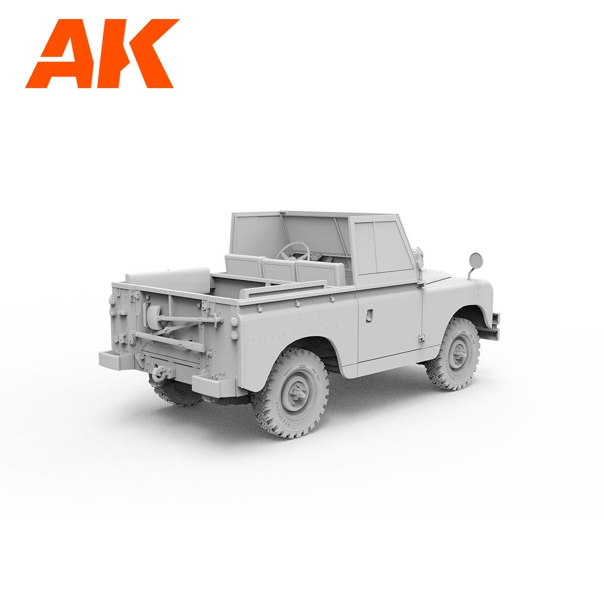 AK Interactive AK35012 LAND ROVER 88 SERIES IIA ROVER 8 1/35 – zdjęcie 6