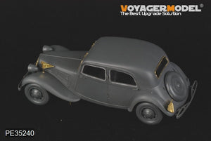 Voiture d&amp;#39;état-major Citroën Traction 11CV de la Seconde Guerre mondiale, modèle Voyager PE35240, pour Tamiya 35301, échelle 1/35 – image 5