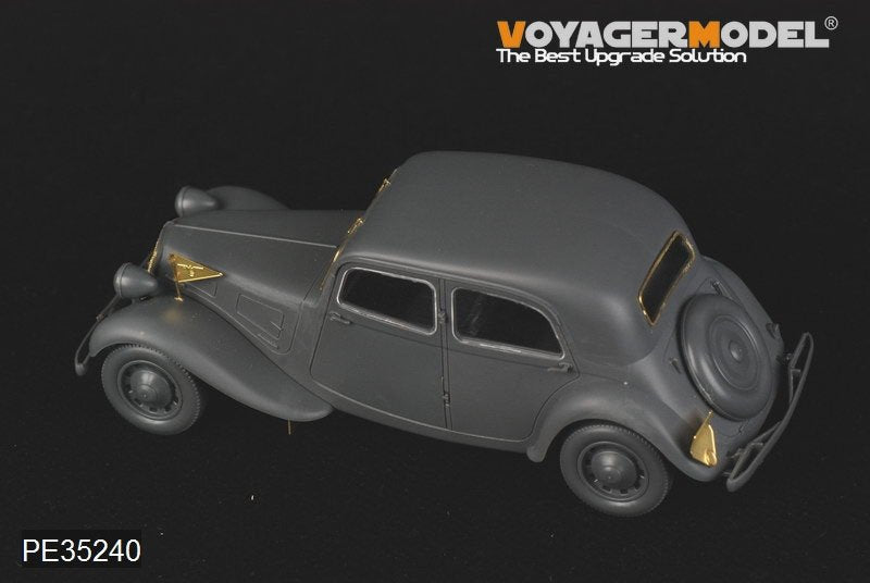 Voiture d&amp;#39;état-major Citroën Traction 11CV de la Seconde Guerre mondiale, modèle Voyager PE35240, pour Tamiya 35301, échelle 1/35 – image 5