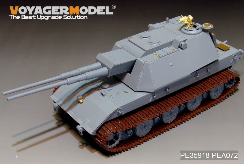 Voyager Model PE35918 WWII German E-100 Super Heavy Tank for AMUSING HOBBY 1/35 – zdjęcie 2