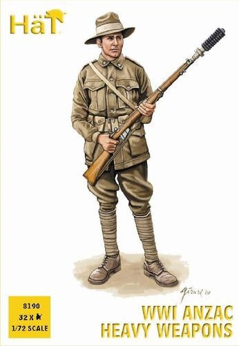 Hat 8190 WWI ANZAC Heavy Weapons 1/72