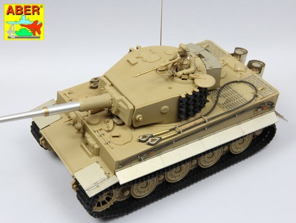 Aber 35K20 Pz.Kpfw. VI Ausf.E (Sd.Kfz.181) Tiger I – Late version 1/35 – immagine 9