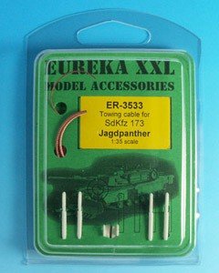 Eureka XXL ER-3533 Towing cable for Sd.Kfz 173 Jagdpanther 1/35