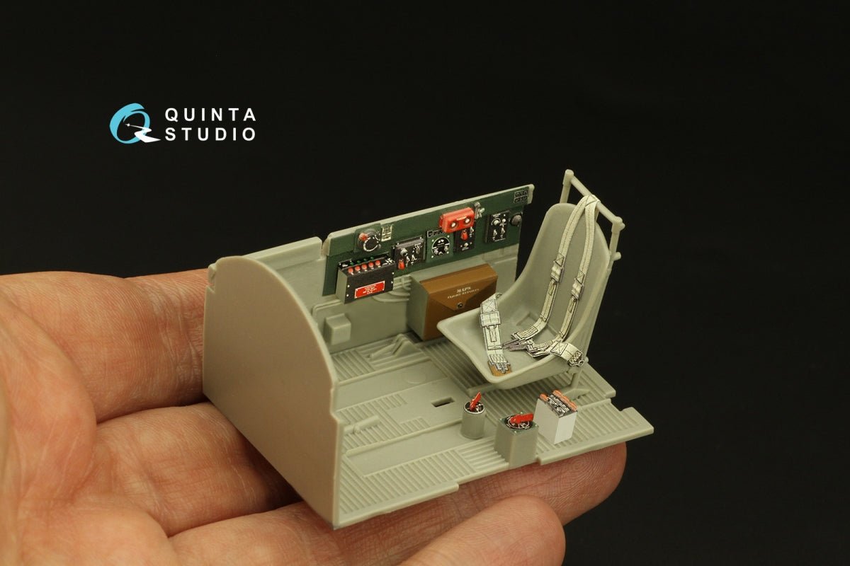 Quinta Studio QD32190 P-47N Thunderbolt 3D-Printed coloured Interior on decal paper (Trumpeter) 1/32 – Bild 7