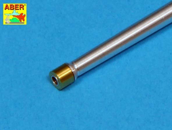 Aber 35L-138 U.S 76 mm M1A2 barrel with thread protector for Sherman M4 series tanks with M62 mount Tasca 1/35 – imagen 4