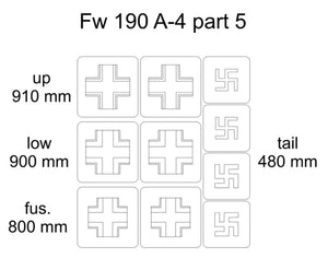 Omask 23007 Fw 190 A-4 part 5 1/32