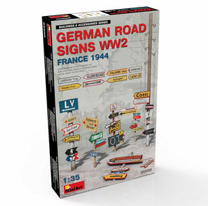 MiniArt 35600 GERMAN ROAD SIGNS WW2 (FRANCE 1944) 1/35 – zdjęcie 2