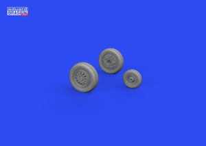Eduard 648708 F-16 wheels late TAMIYA 1/48 – zdjęcie 2